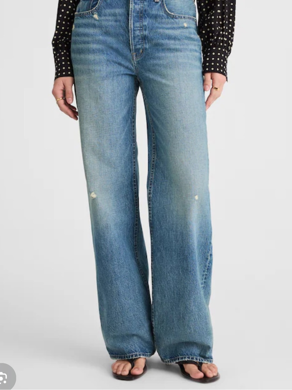 Madewell Women's Boyfriend Jeans - Blue